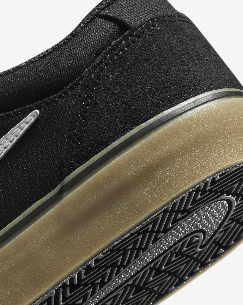SOULIER NIKE SB CHRON 2 - NOIR/BLANC/GUM