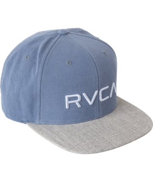 CASQUETTE RVCA TWILL SNAPBACK II - BLUE/GREY