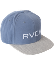 CASQUETTE RVCA TWILL SNAPBACK II - BLUE/GREY