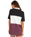 POLO VOLCOM COCO HO SHIRT - NOIR/BLANC