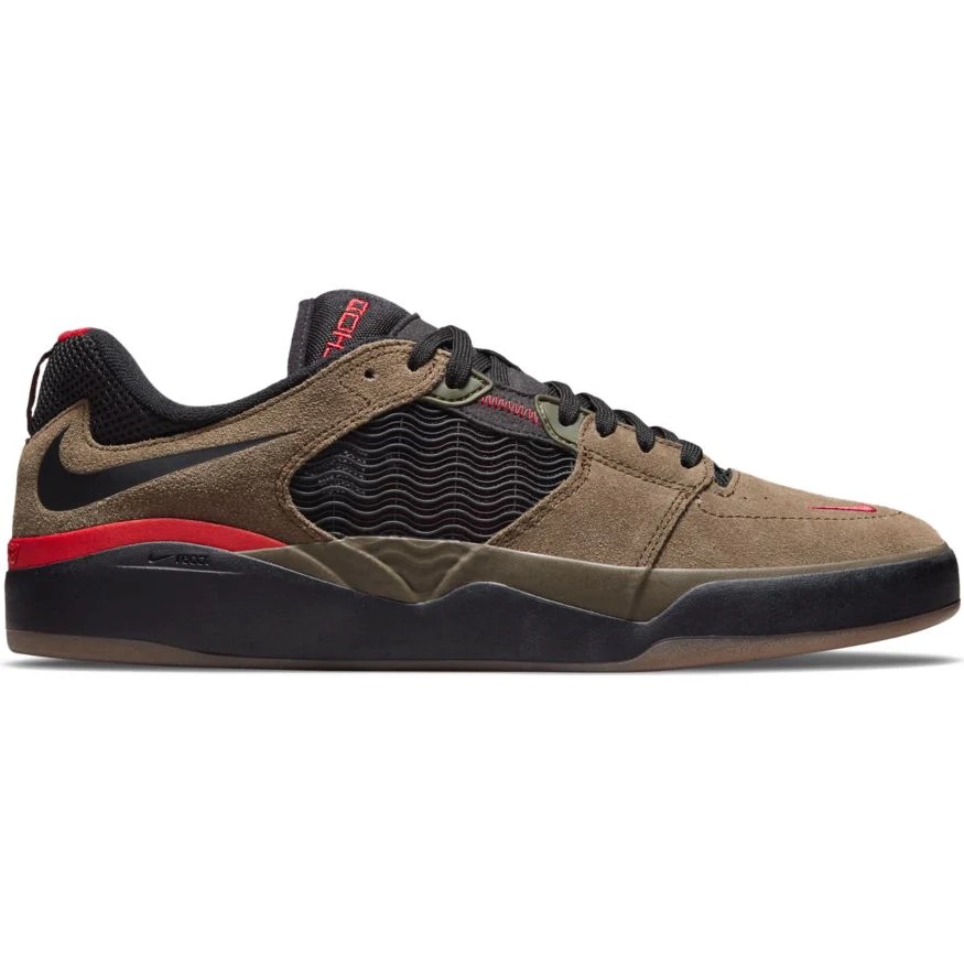 SOULIER NIKE SB ISHOD WAIR - LIGHT OLIVE/BLACK-LIGHT OLIVE