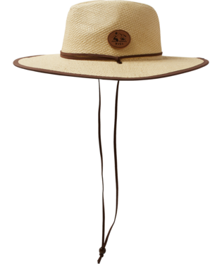CHAPEAU RVCA STRAW HAT - LIGHT BROWN