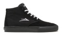 LAKAI SKATE SHOES RILEY 3 HIGH - BLACK/BLACK/SUEDE