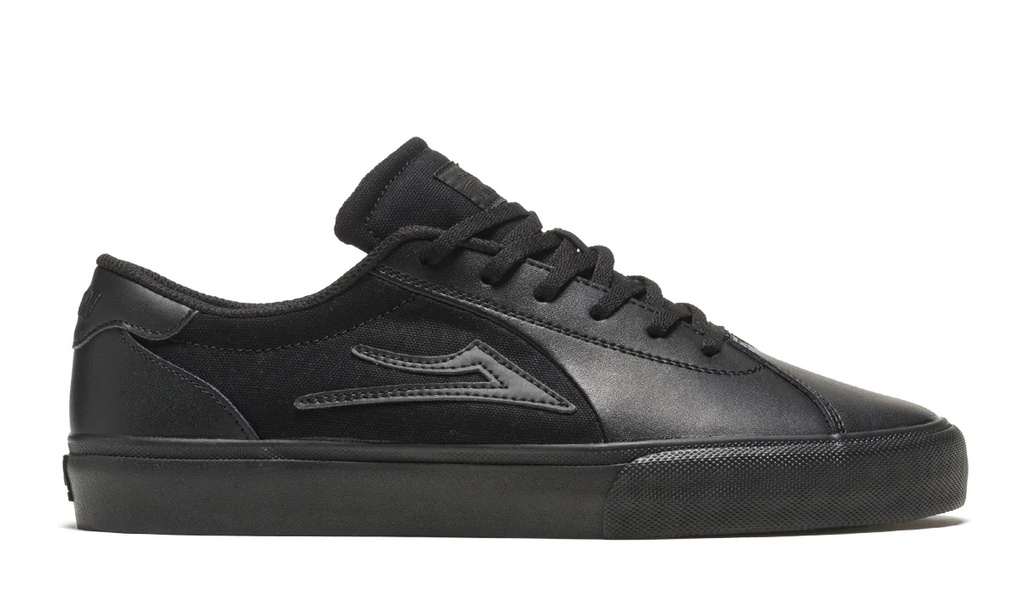LAKAI SKATE SHOES FLACO II - NOIR/NOIR/LEATHER