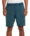 RVCA ALL TIME COASTAL RINSED HYBRID SHORT - DUCK BLUE