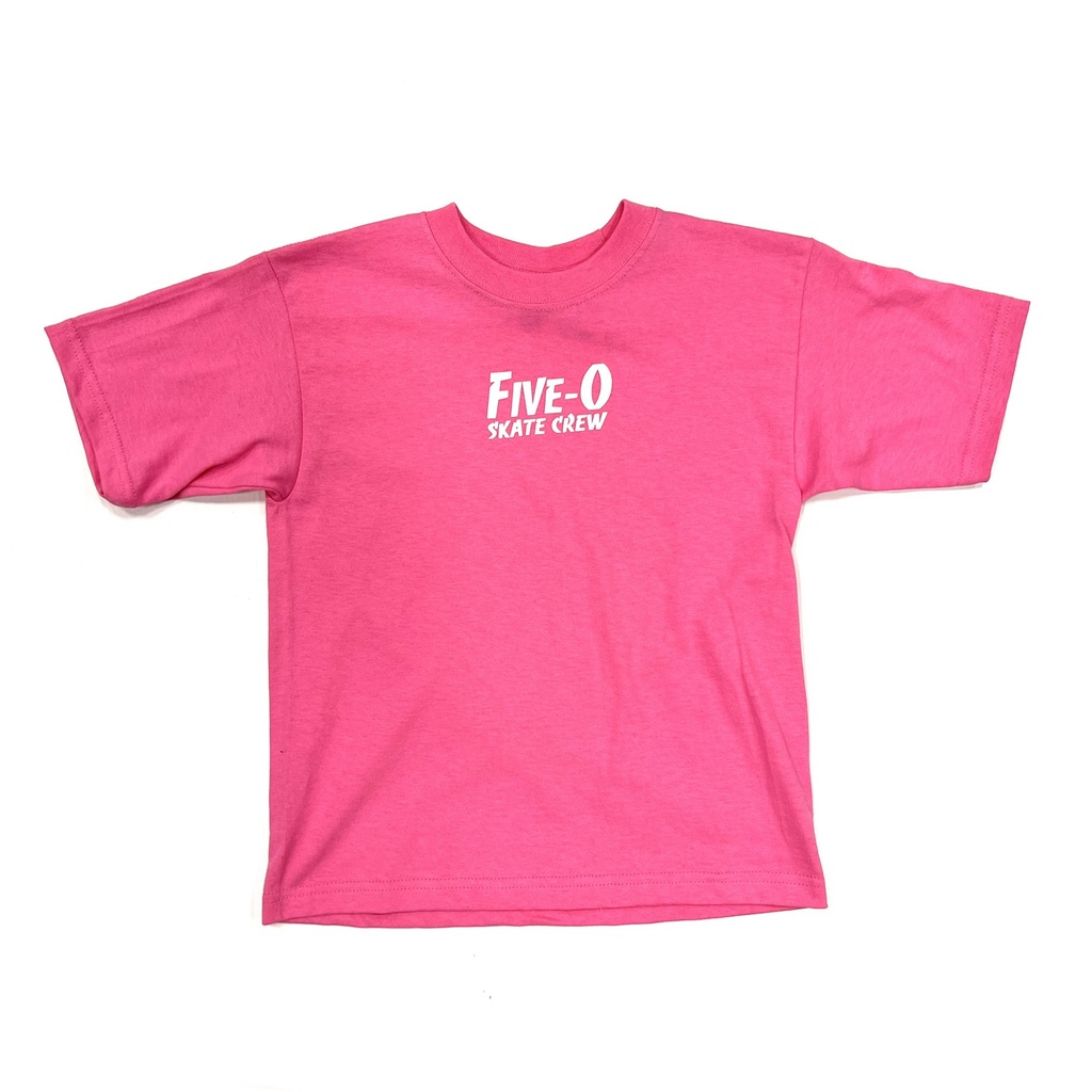 T-Shirt 5-0 Skating Crew Junior - Pink