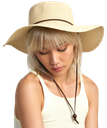 CHAPEAU RVCA PUERTO HAT - LIGHT BROWN