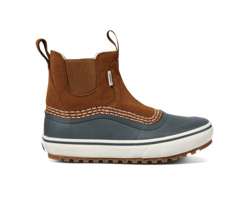 VANS STANDARD MID CHELSEA SNOW MTE BOOTS - BROWN/GREY