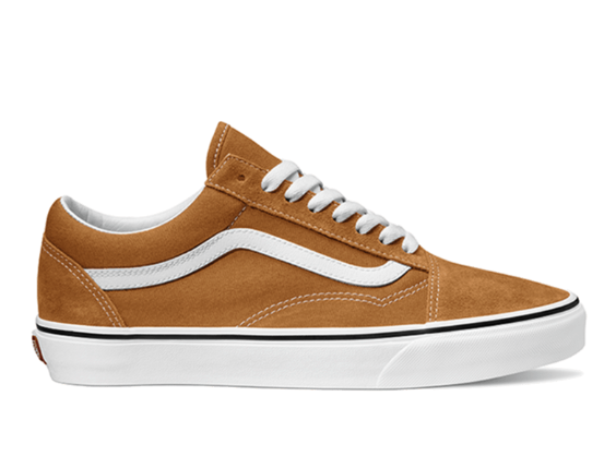 SOULIER VANS OLD SKOOL - GOLDEN BROWN