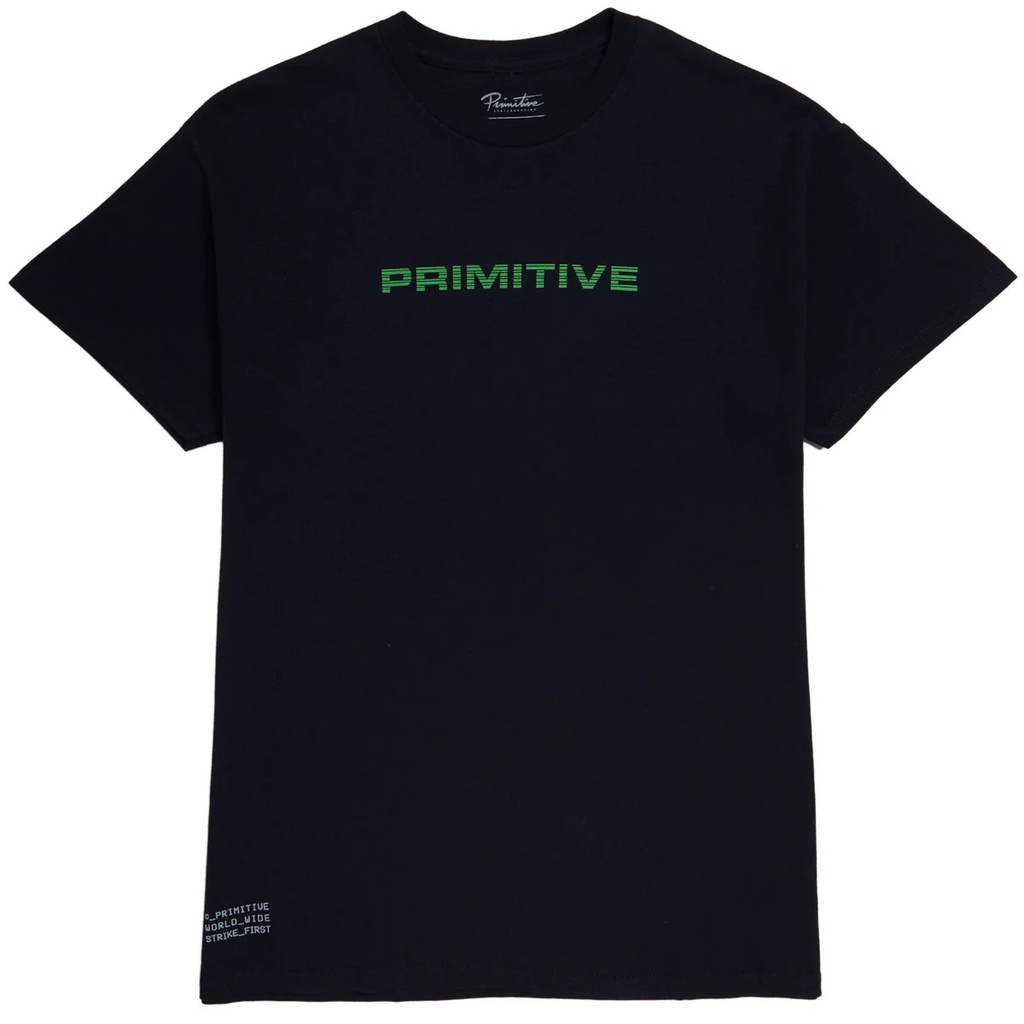PRIMITIVE GHOST SHORT SLEEVE TEE - BLANC