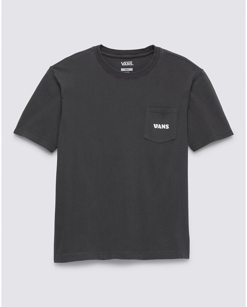 VANS BOXED LOGO FLORAL SHORT SLEEVE TEE - SYRAH