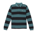 POLO VOLCOM JUNIOR BOLDERS POLO LONG SLEEVE - SERVICE BLUE