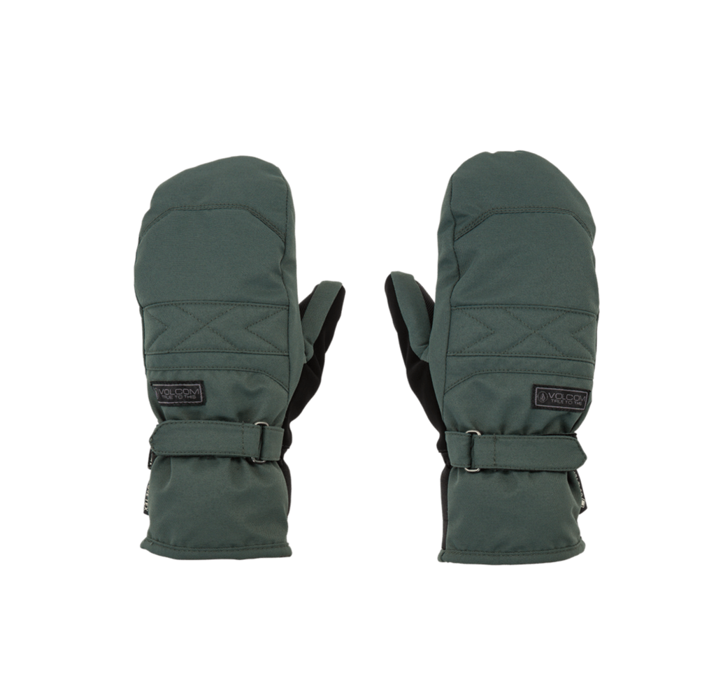 VOLCOM WOMEN'S PEEP GORE-TEX MITTENS - EUCALYPTUS