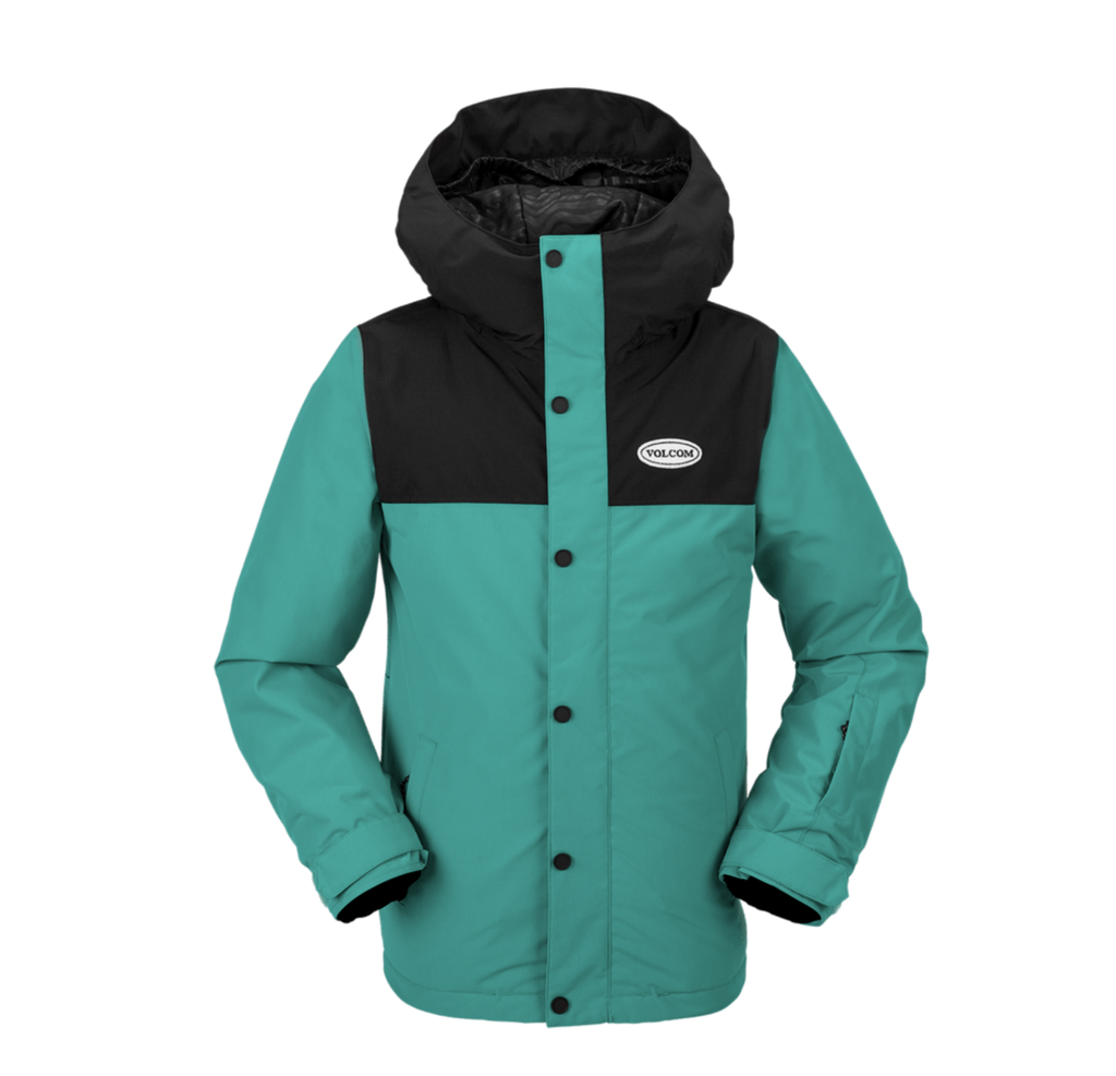 WINTER JACKET VOLCOM YOUTH STONE.91 INSULATED - VIBRANT GREEN