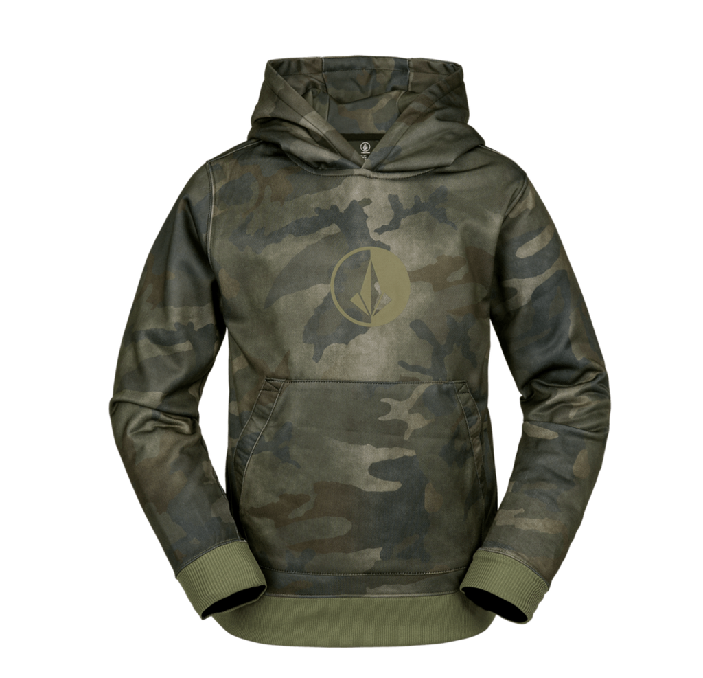 VOLCOM YOUTH RIDING FLEECE - CLOUDWASH CAMO