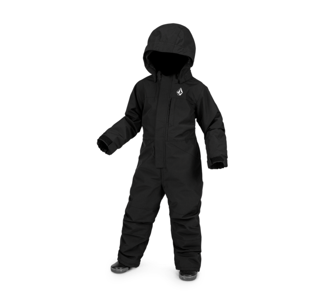 VOLCOM TODDLERS' ONE PIECE - BLACK