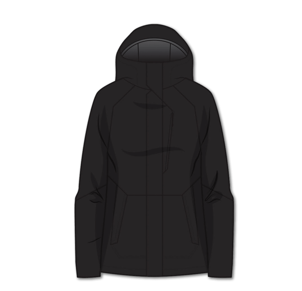 WINTER JACKET VOLCOM ARIS SHELL GORE-TEX JACKET - BLACK