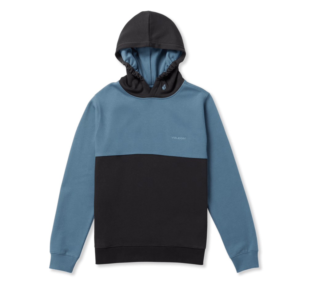 COTON OUATÉ VOLCOM JUNIOR DIVIDED PULL OVER - INDIGO RIDGE