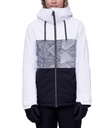 686 WOMEN'S ATHENA JACKET - WHITE GEO CLRBLK