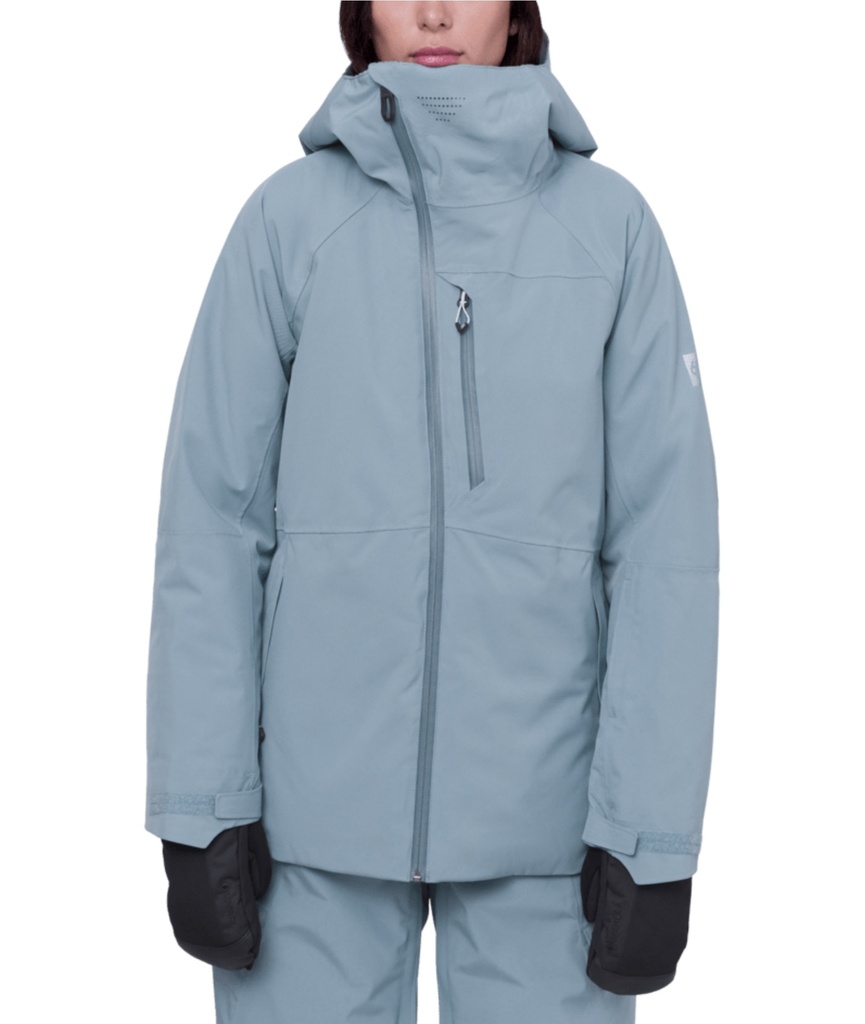 686 WOMEN'S HYDRA INSULATED JACKET - STEEL BLUE