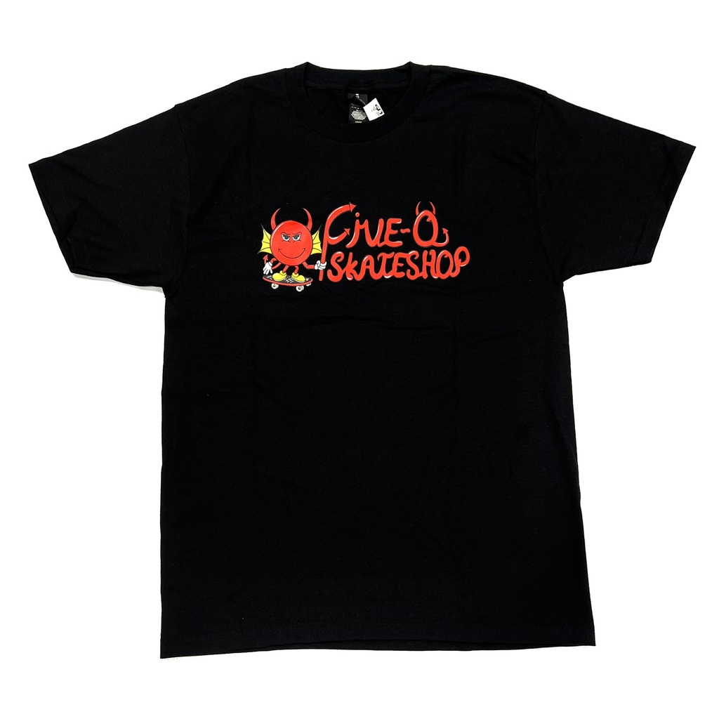 T-Shirt 5-0 El Diablo - Noir