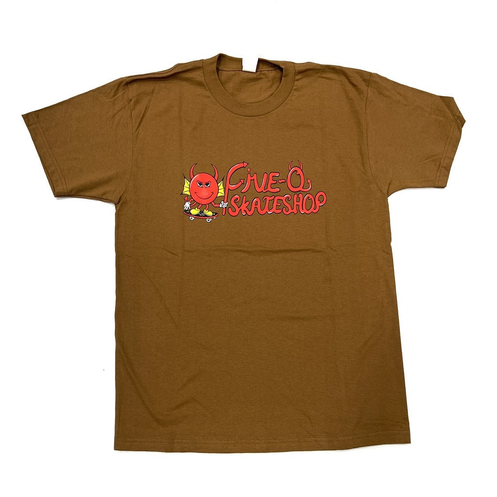 T-Shirt 5-0 El Diablo - Brown Sugar