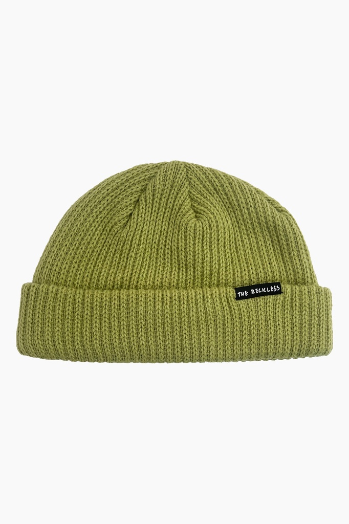 NOTICE THE RECKLESS BEANIE KEY LIME  - GREEN
