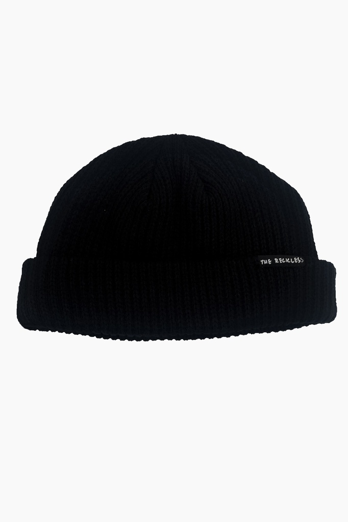 NOTICE THE RECKLESS BEANIE MIDNIGHT - BLACK