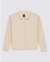 LONG SLEEVE VANS MORGAN RELAXED TOP POUR FEMME - OATMEAL
