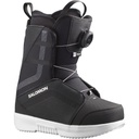 SALOMON KIDS BOOTS PROJECT BOA - BLACK/BLACK/WHITE