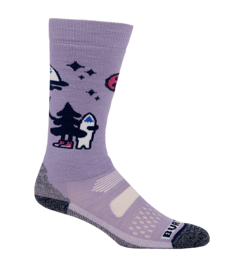 BAS BURTON JUNIOR PERFORMANCE MIDWEIGHT SOCKS - AFTER SCHOOL