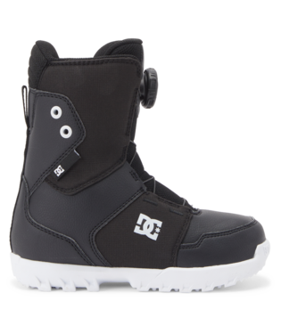 DC YOUTH SCOUT BOA SNOWBOARD BOOTS - BLACK