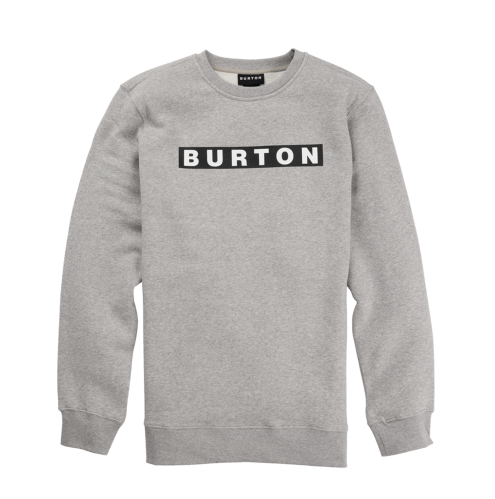 COTON OUATÉ BURTON VAULT CREWNECK - GRAY HEATHER