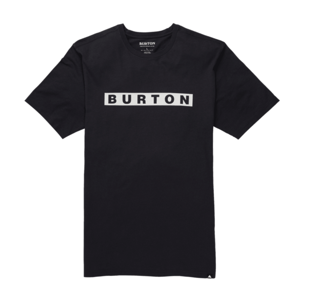 BURTON VAULT SHORT SLEEVE TEE - TRUE BLACK