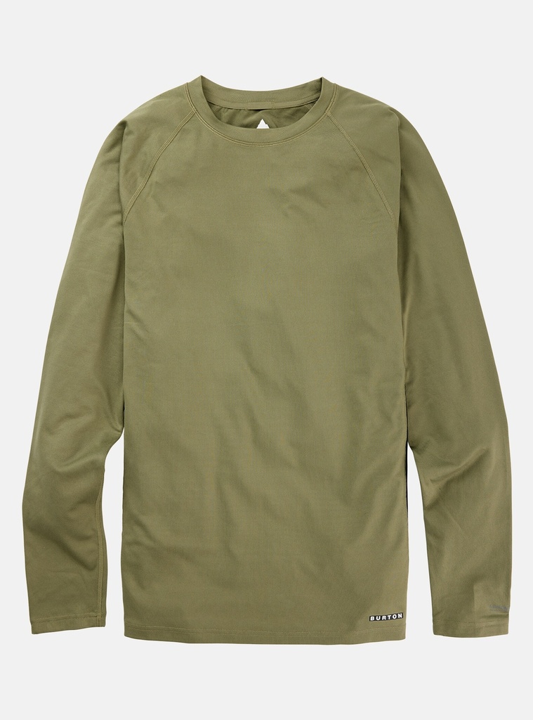BURTON BASE LAYER MIDWEIGHT X CREW - FOREST MOSS