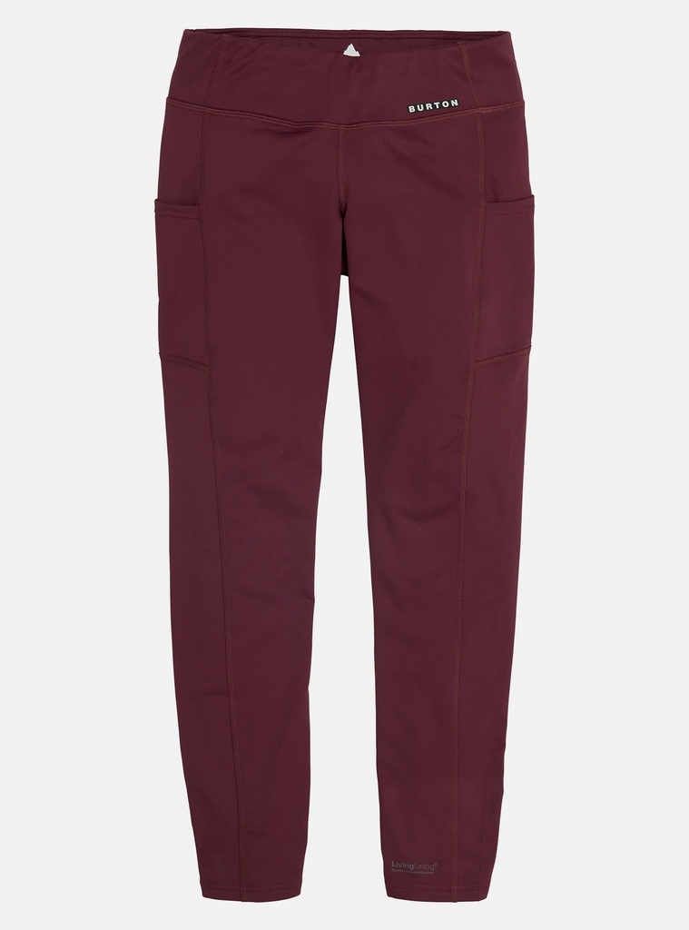 BURTON WOMEN'S MIDWEIGHT X BASE LAYER - ALMANDINE