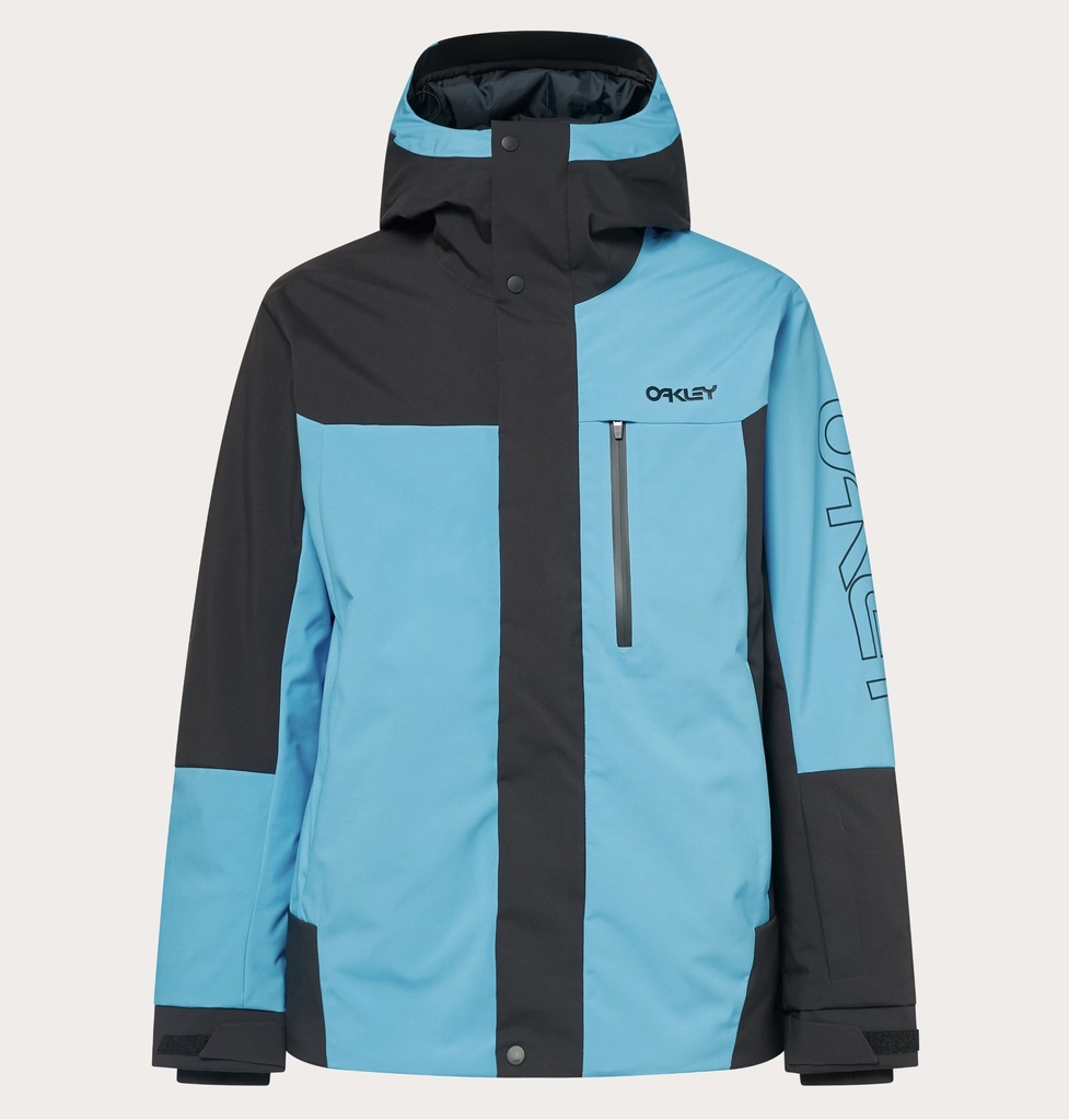 WINTER JACKET OAKLEY TNP TBT INSULATED  - BLACK/BRIGHT BLUE