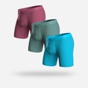 BOXER BN3TH CLASSIC BRIEF 3 PACK - ACAI/AGAVE/BAJA