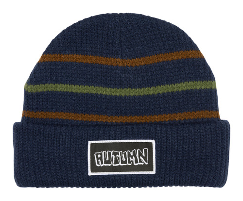AUTUMN VINTAGE BEANIE - NAVY