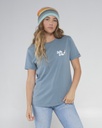 SALTY CREW FISH N CHIPS BOYFRIEND TEE - ATLANTIC GREEN