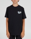 T-SHIRT SALTY CREW FISH AND CHIPS BOYS S/S TEE - NOIR 