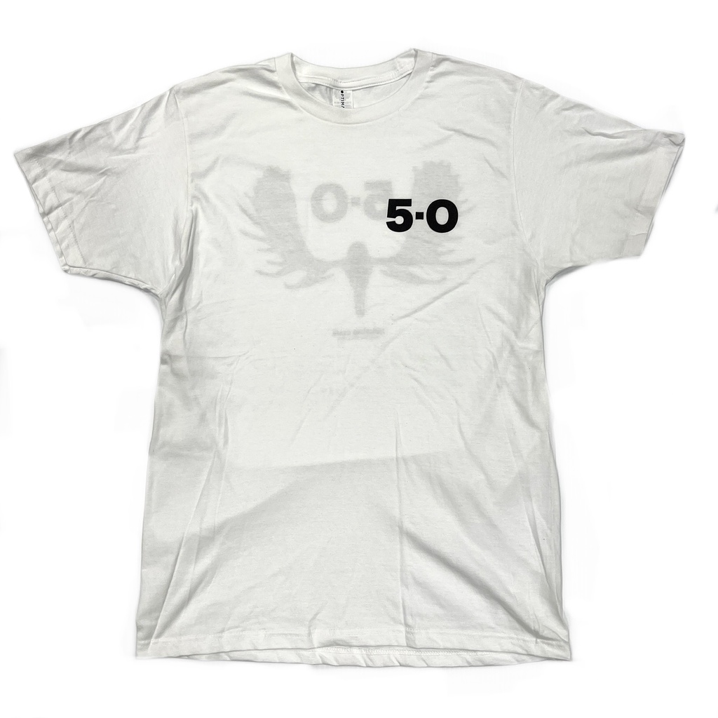 T-Shirt 5-0 Panache - Blanc