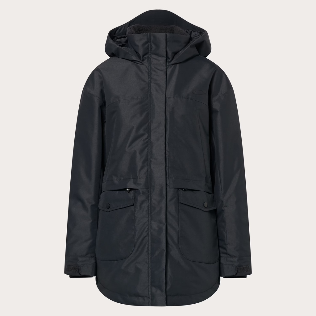 OAKLEY KORA INSULATED PARKA JACKET - BLACKOUT