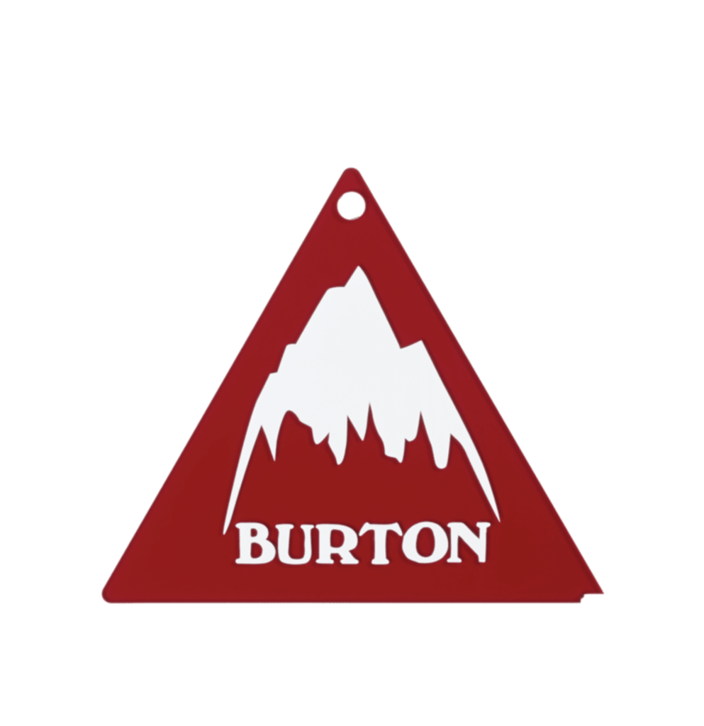 SCRAPER BURTON TRIANGLE - ROUGE