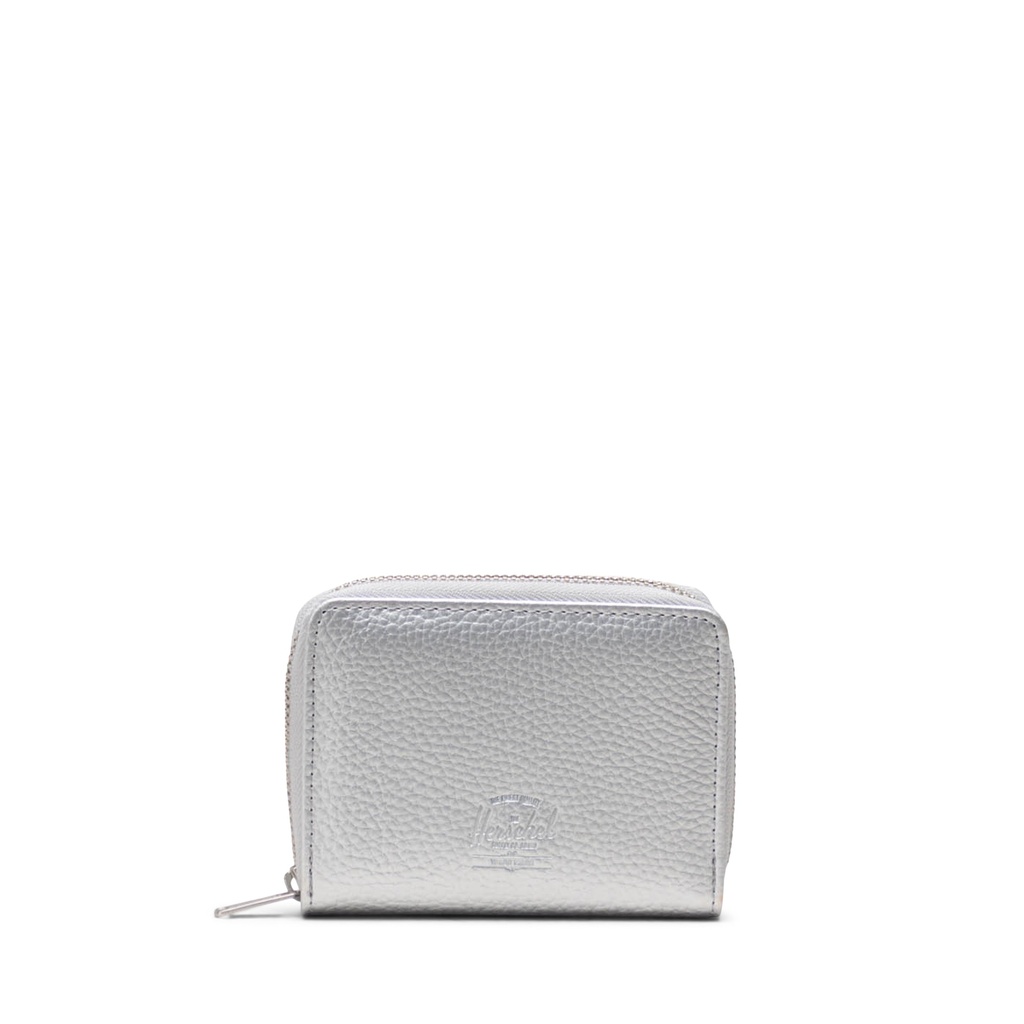 HERSCHEL TYLER WALLET VEGAN LEATHER - SILVER