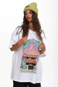 NOTICE THE RECKLESS WORLD'S BEST CHILI OVERSIZED TEE - WHITE