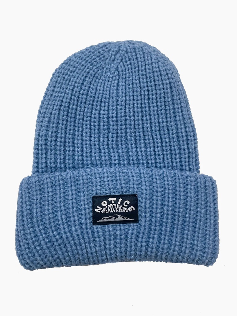 NOTICE THE RECKLESS SUBZERO BEANIE - BLUE