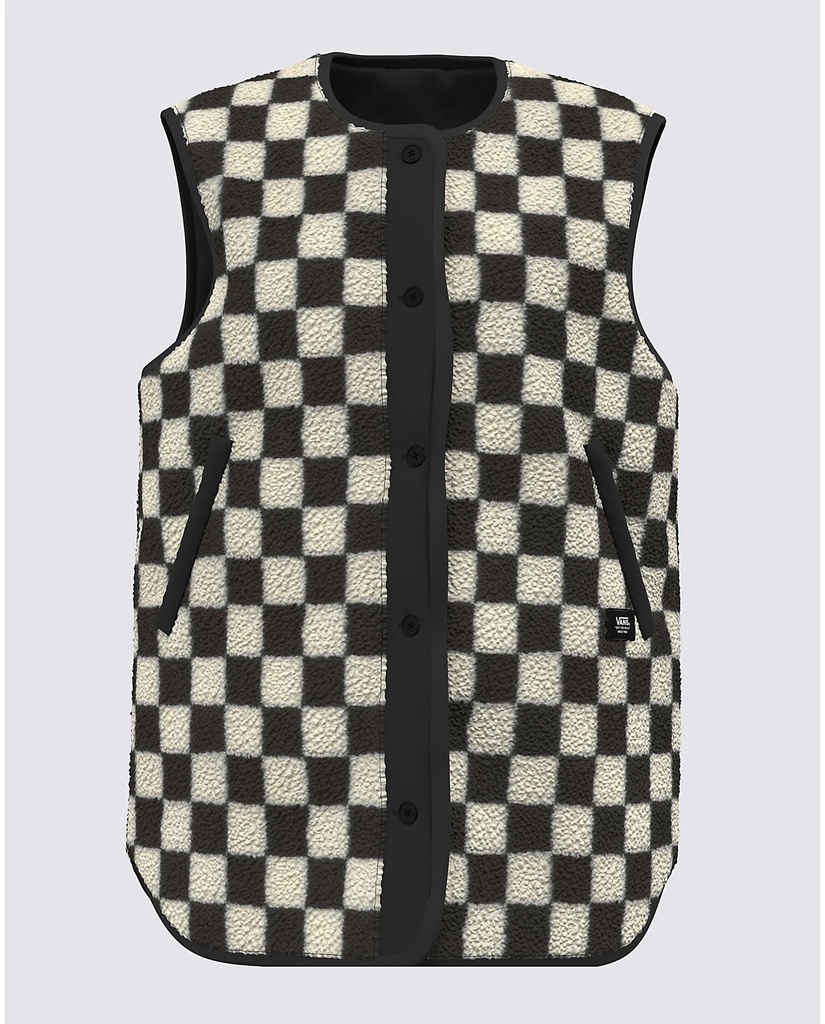 VESTE VANS MASON REVERSIBLE VEST - NOIR