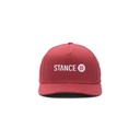 CASQUETTE STANCE ICON SNAPBACK HAT - MAROON