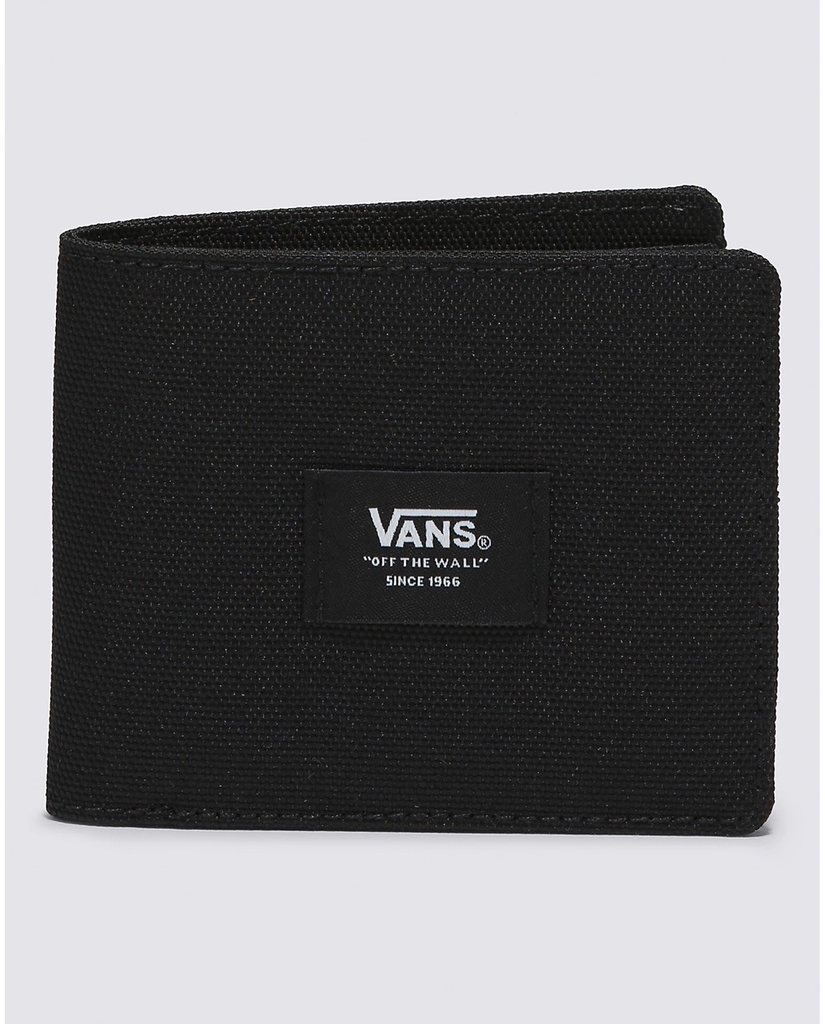 VANS ROATS BIFOLD WALLET - BLACK